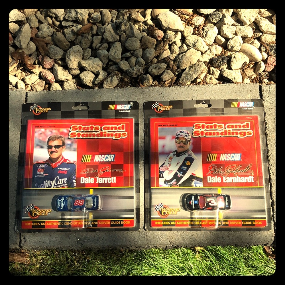NASCAR Earnhardt & Jarrett collectible car sets